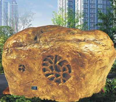 高品質玻璃鋼草坪音箱 OBT-1802U