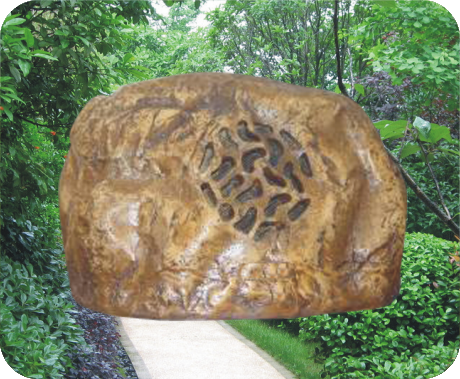 高品質(zhì)玻璃鋼草坪音箱 OBT-1804T