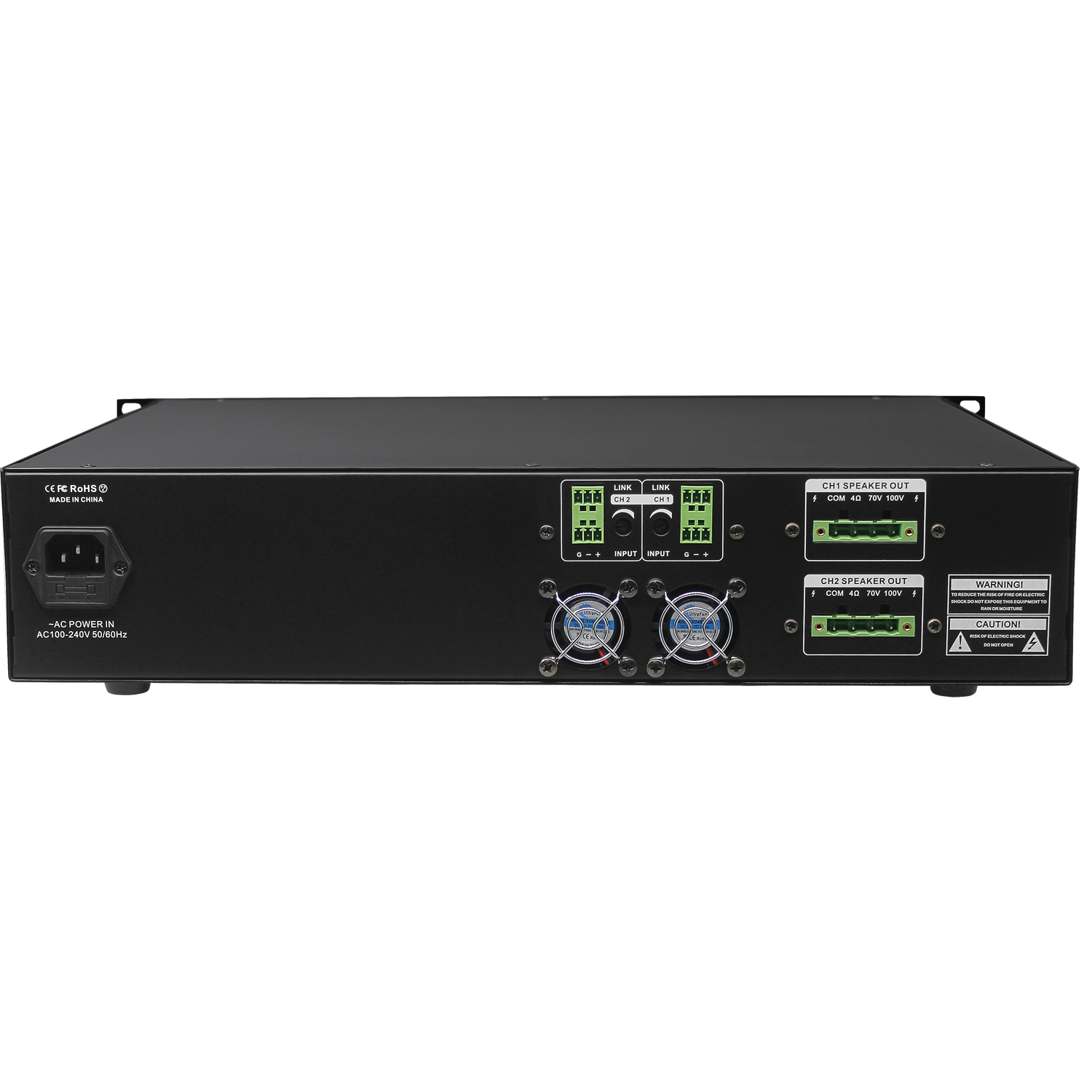 2通道純后級(jí)功放 OBT-7224