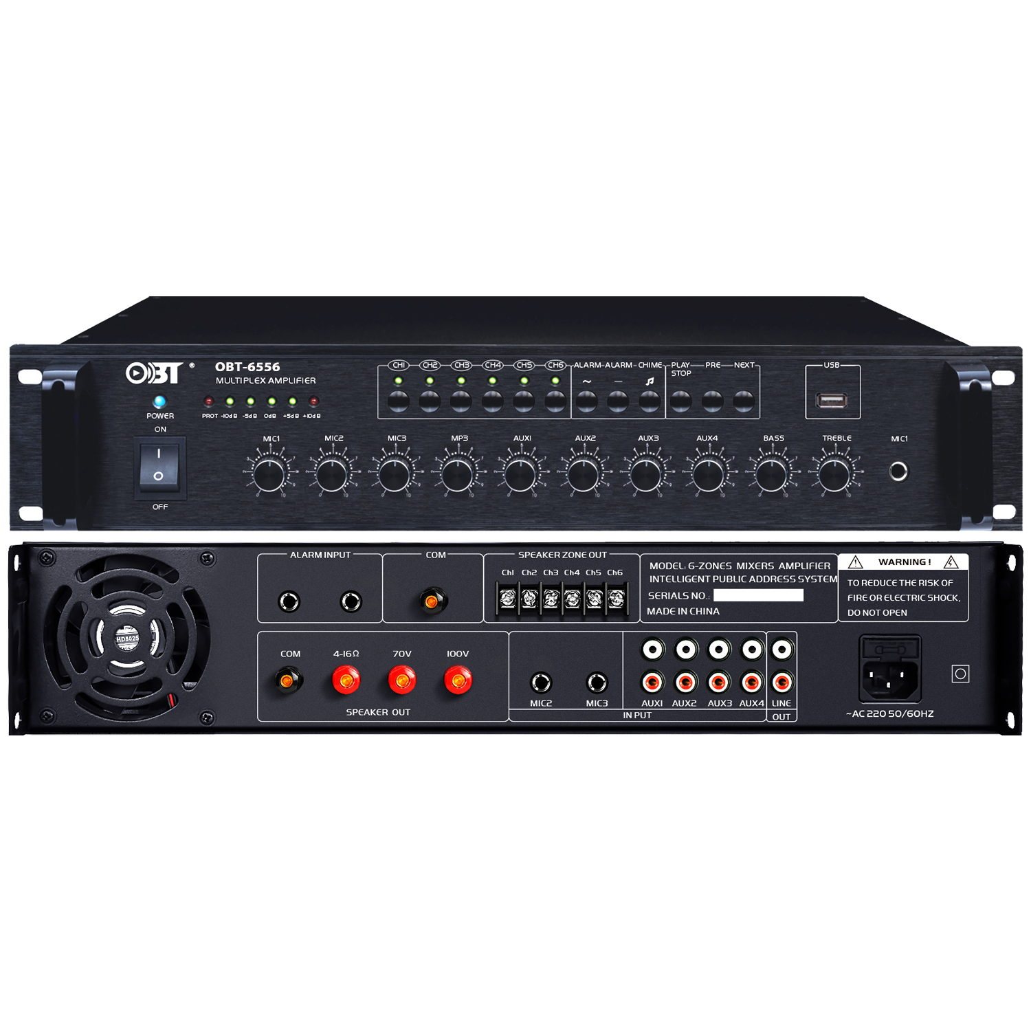 六分區(qū)定壓功放機(jī) OBT-6556_MP3